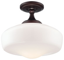 Minka-Lavery 2259-576 - 1 LIGHT SEMI FLUSH