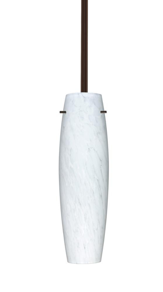Besa Tu Tu Stem Pendant Bronze Carrera 1x40W B10 Med