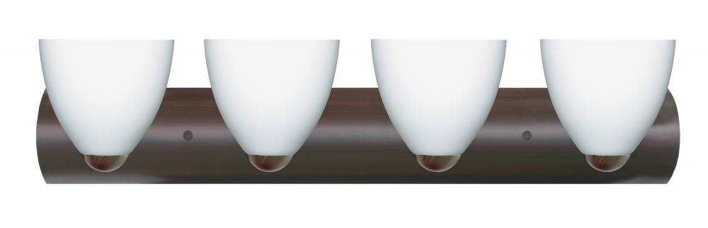 Besa Wall Sasha Bronze Opal Matte 4x9W LED