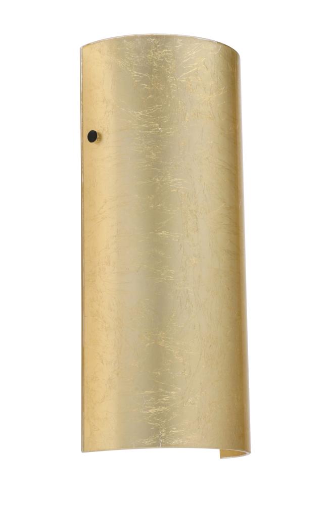 Besa Wall Torre 14 Black Gold Foil 1x75W Medium Base