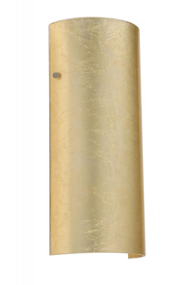 Besa Torre 14 LED Wall Gold Foil Satin Nickel 1x8W LED