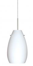Besa Lighting 1JC-412607-SN - Besa Pera 9 Pendant Satin Nickel Opal Matte 1x100W Medium Base