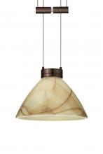 Besa Lighting 1XA-174383-BR - Besa Pendant Domi Bronze Mocha 1x50W Halogen