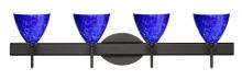 Besa Lighting 4SW-177986-BR - Besa Wall Mia Bronze Blue Cloud 4x40W G9