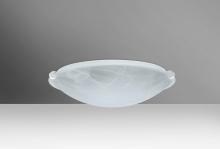 Besa Lighting 968252-WH - Besa Ceiling Trio 12 White Marble 1x100W Medium Base