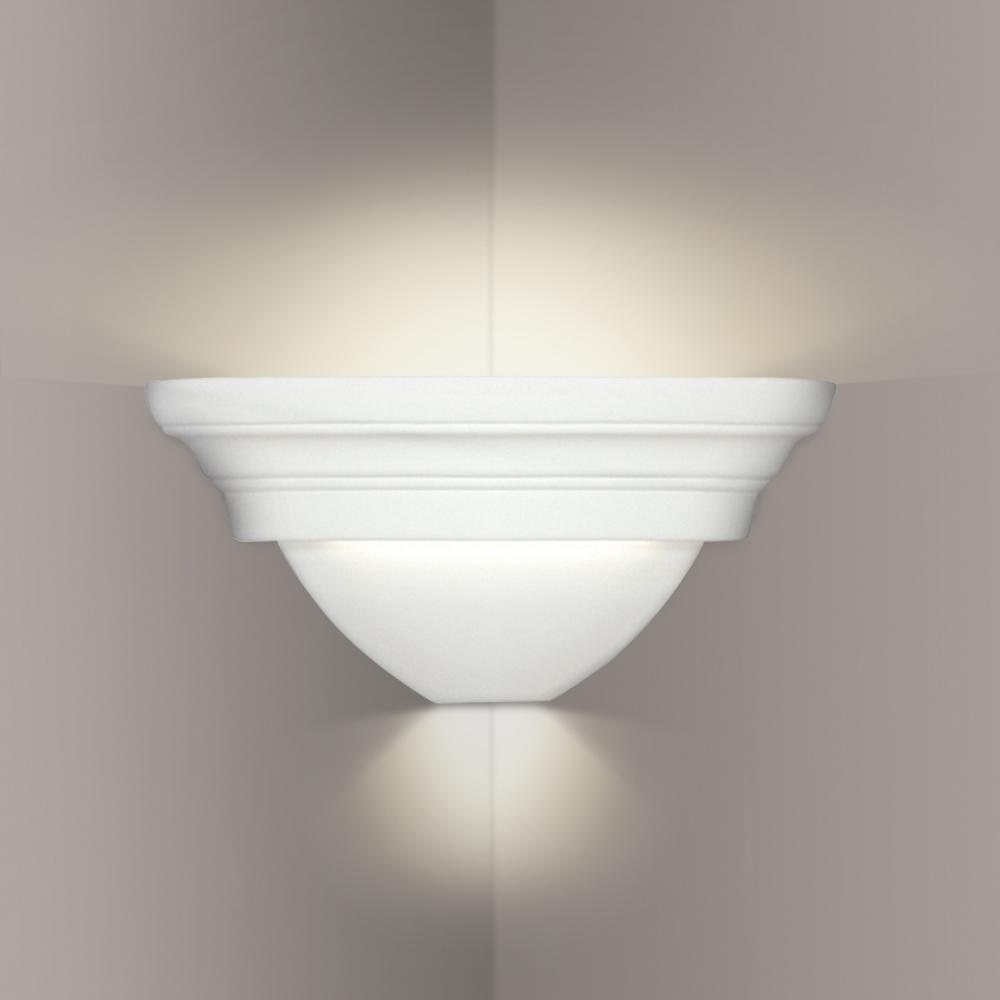 Ibiza Corner Sconce: Spanish Olive