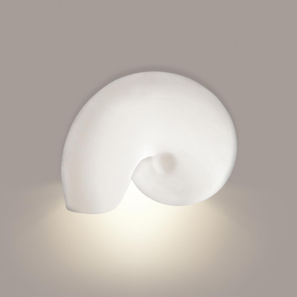 Nautilus Downlight Wall Sconce: Monaco Red (Wet Location Label)