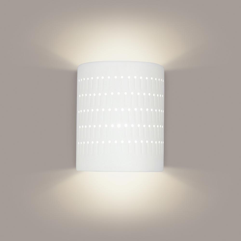 Samos Wall Sconce: Matte White