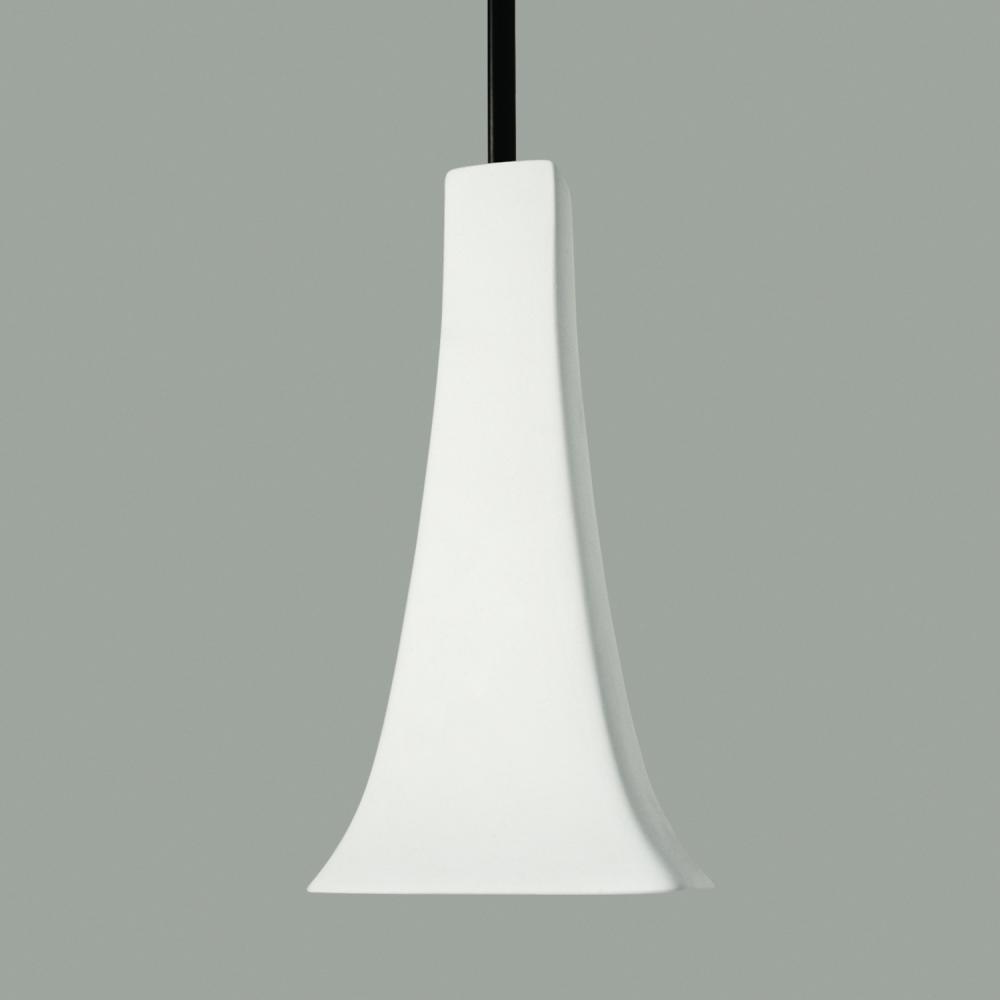 Eiffel Mini Pendant: Lichen (Black Cord & Canopy)