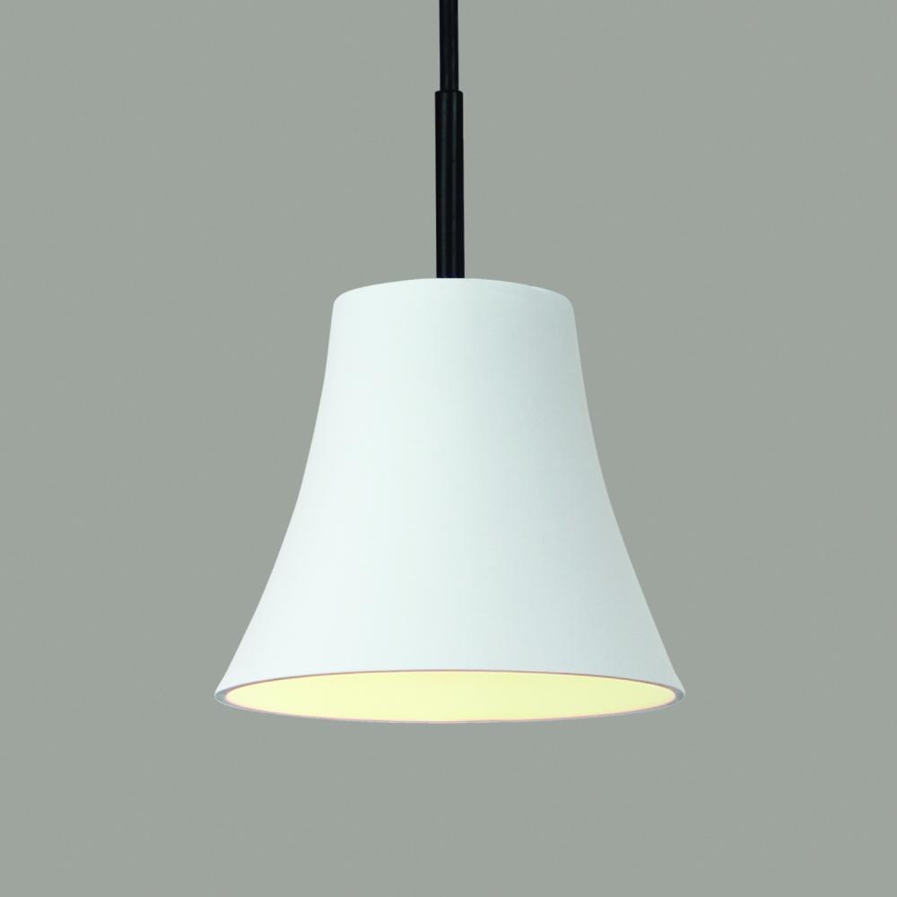 Bella Mini Pendant: Pistachio (Black Cord & Canopy)