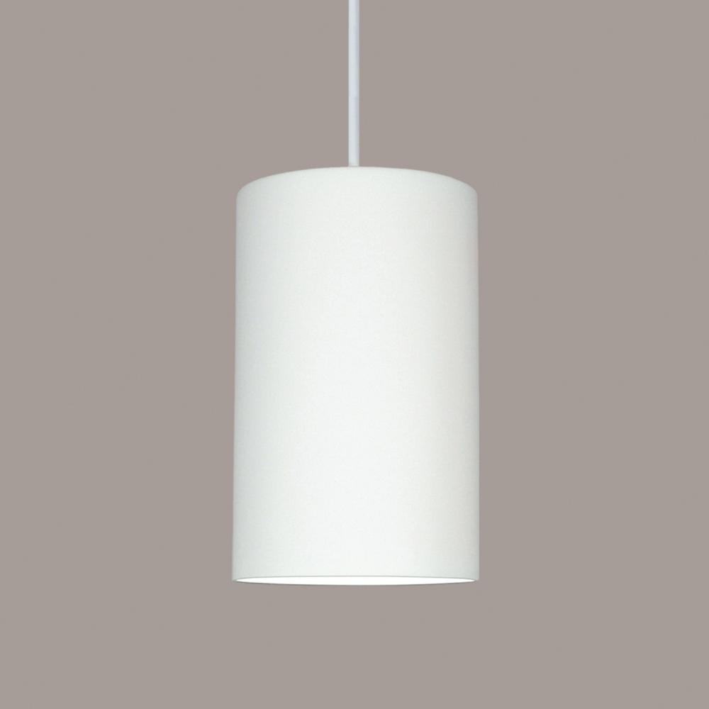 Gran Andros Pendant: Sonoma Redwood Burl (White Cord & Canopy)