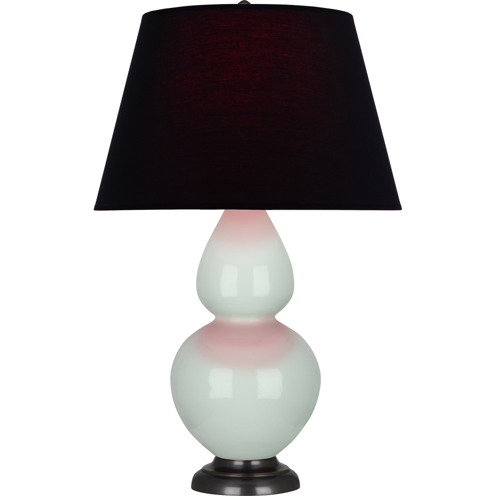 Celadon Double Gourd Table Lamp