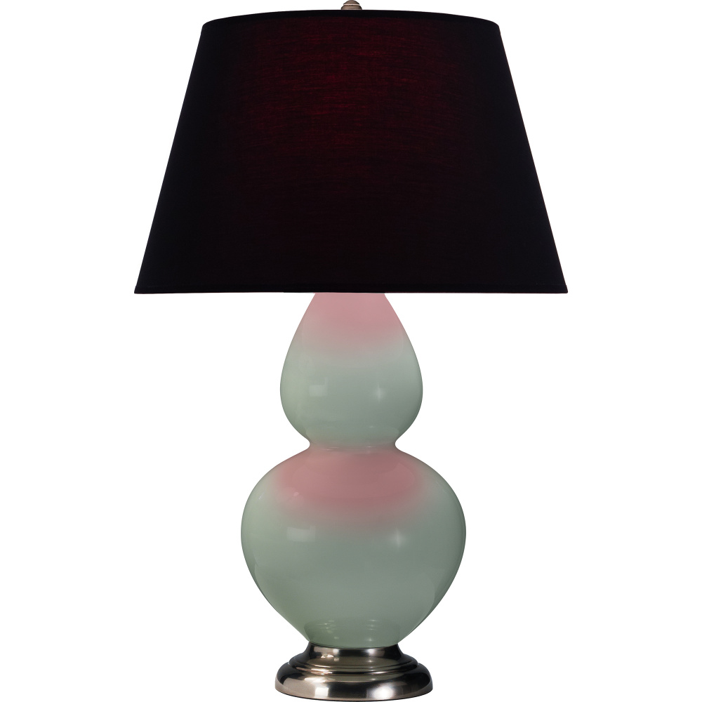 Celadon Double Gourd Table Lamp