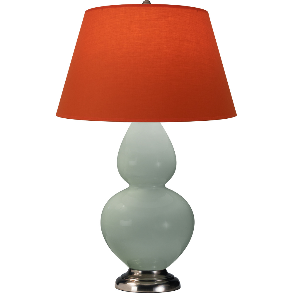 Celadon Double Gourd Table Lamp