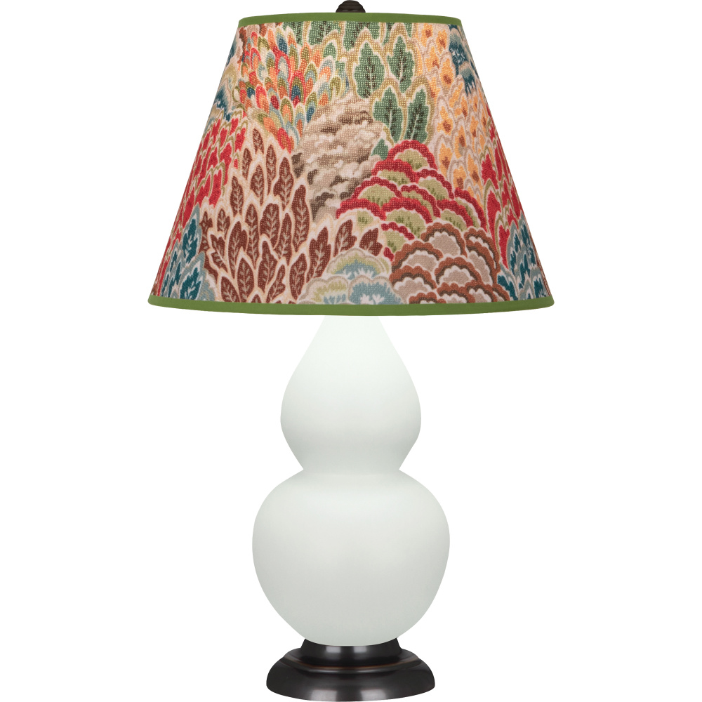 Matte Celadon Small Double Gourd Accent Lamp