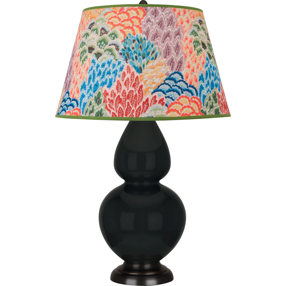 Obsidian Double Gourd Table Lamp