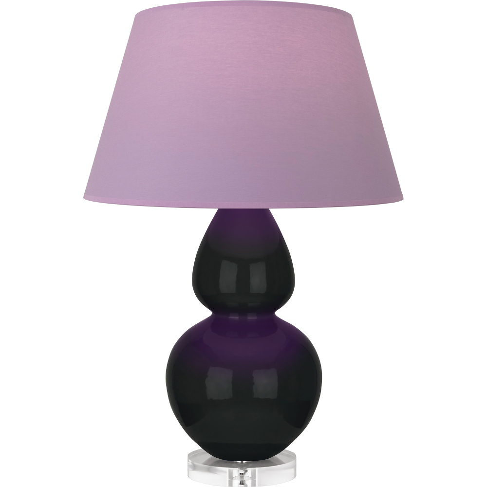 Obsidian Double Gourd Table Lamp