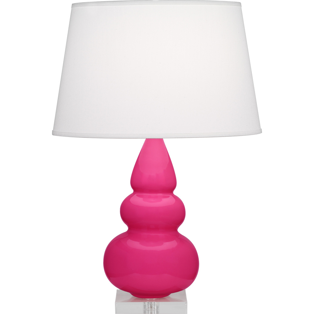 Razzle Rose Small Triple Gourd Accent Lamp