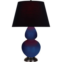 Robert Abbey CT21K - Cobalt Double Gourd Table Lamp