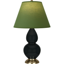 Robert Abbey OS10G - Obsidian Small Double Gourd Accent Lamp