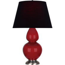 Robert Abbey RR22K - Ruby Red Double Gourd Table Lamp