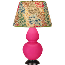 Robert Abbey RZ21F - Razzle Rose Double Gourd Table Lamp