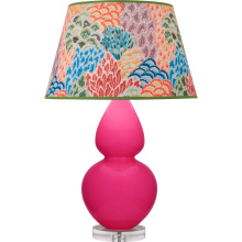 Robert Abbey RZ23S - Razzle Rose Double Gourd Table Lamp