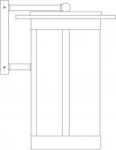 Arroyo Craftsman SAB-11GW-RC - 11" Santorini Wallmount