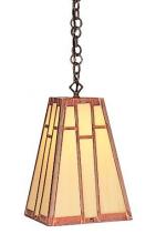 Arroyo Craftsman AH-8AM-RC - 8" asheville hanging pendant