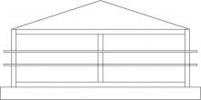 Arroyo Craftsman BEC-15F-RB - 15" bexley column mount