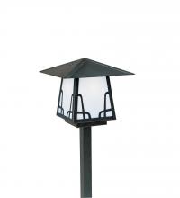 Arroyo Craftsman CSP-8HRM-P - 8" carmel stem mount with hillcrest overlay