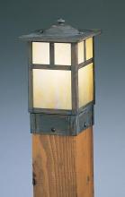 Arroyo Craftsman MPC-5TTN-P - 5" mission square post cap with t-bar overlay