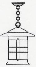 Arroyo Craftsman NH-14M-MB - 14" newport pendant