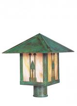 Arroyo Craftsman TRP-12ARWO-VP - 12" timber ridge post mount with arrow filigree