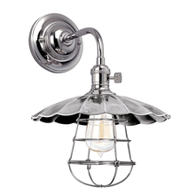 Hudson Valley 8000-PN-MS3 - 1 LIGHT WALL SCONCE