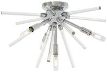 Minka George Kovacs P1799-077 - SPIKED - 4 LIGHT FLUSH MOUNT