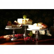 ELK Home MARBLE002-STAN - Marble Catering Stand - Pewter Finish (Medium) - Stan